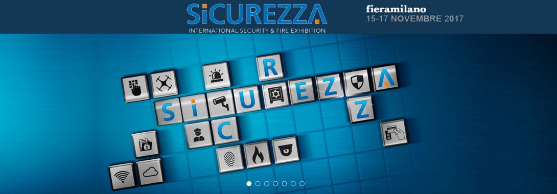 Sinapptica vi aspetta a Sicurezza 2017 a Milano RHO Fiera